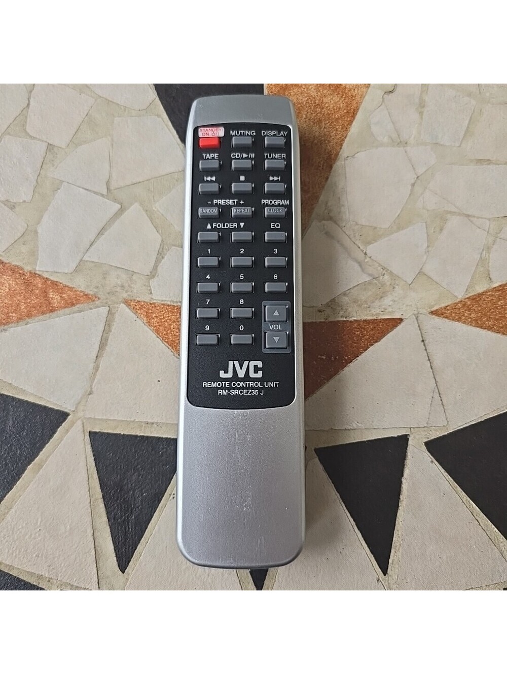 JVC OEM RM-SRCEZ38J Audio Remote Control